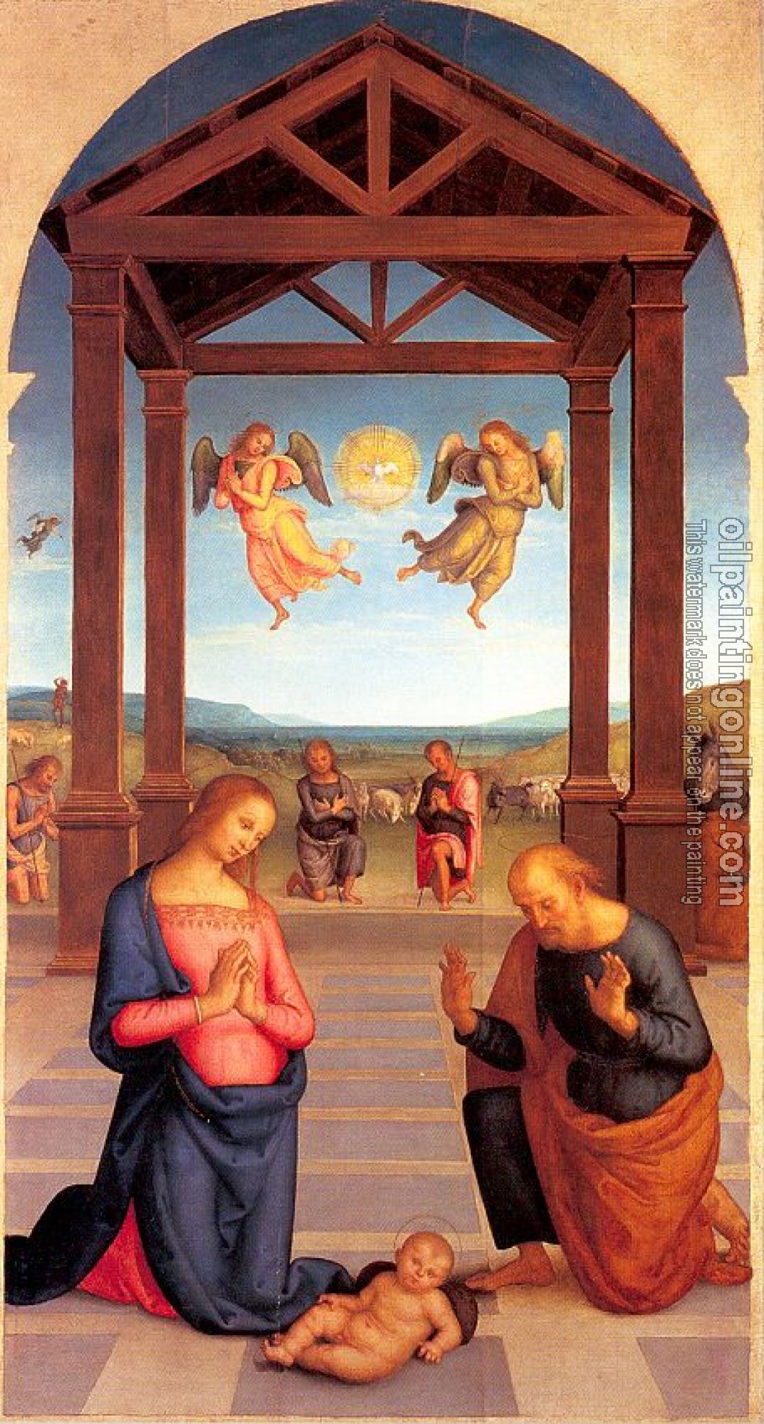 Perugino, Pietro - Nativity